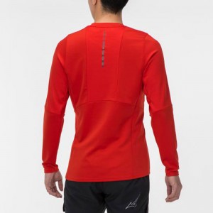 ミズノ MIZUNO発熱 ミズノサーマルチャージTシャツ 長袖/オーロラランニング ウエア シャツJ2MA2570