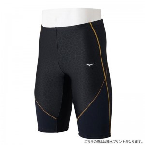 ミズノ MIZUNOアクアフィットネス用EZスイムハーフスパッツスイム フィットネス水着 メンズ　フィットネスN2JB2121