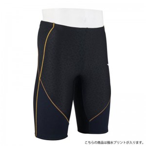 ミズノ MIZUNOアクアフィットネス用EZスイムハーフスパッツスイム フィットネス水着 メンズ　フィットネスN2JB2121