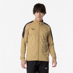 ミズノ MIZUNOストレッチフリースシャツ フルジップサッカー/フットボール ウエア プラクティスシャツ(P2MCA515)