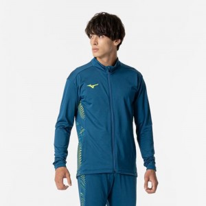 ミズノ MIZUNOトレーニングトップ フルジップサッカー/フットボール ウエア プラクティスシャツP2MCB035