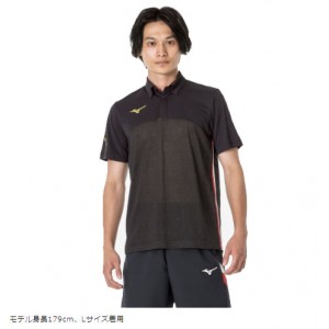 ミズノ MIZUNO (モレリア) ハイブリッドフィールドポロシャツ フットボール サッカー ウェア ポロシャツ 23SS (P2MAA005)