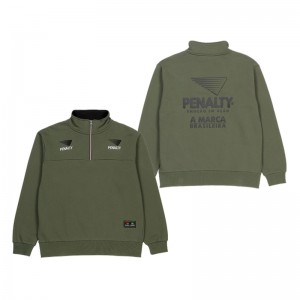 ペナルティ penalty ヘリテージ・スウェットH/Z トップ サッカー フットサル ウェア サッカーWEAR スウェット 24SS (PTS4029)