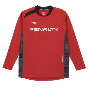 ペナルティ penalty プロ・ウォームフリースロングスリーブシャツ フットサル サッカー ウェア サッカーWEAR  24FW (PUF4508)