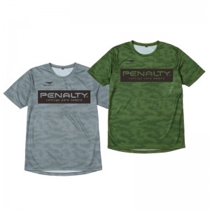 ペナルティ penalty 2パックプラTシャツ (2枚セット) サッカー フットサル ウェア プラクティスシャツ 23SS (PUS3109)