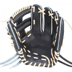 ウィルソン WILSON 硬式用 Wilson staff DUAL 限定 内野手用 HWKD5T グラブ袋付 野球 硬式 グラブ グローブ 24AW(WBW102297/98/99/102300)