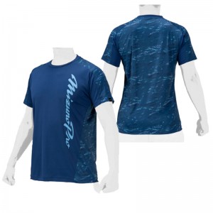 ミズノ MIZUNO ミズノプロ グラフィックTシャツ (ユニセックス) 野球 ウェア トレーニング 練習 シャツ 24SS(12JABT74)