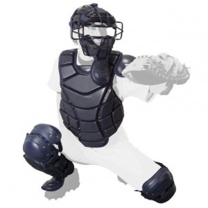ミズノ MIZUNO硬式用捕手防具4点セット(高校野球ルール対応モデル)野球 捕手用防具 硬式用マスク(1DJPC110)