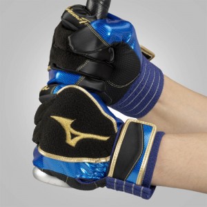 ミズノ MIZUNO ミズノプロ トレーニング手袋 限定緩衝パッド付モデル (両手用) 野球 手袋 バッティンググラブ バッテ 23AW ( 1EJET801)