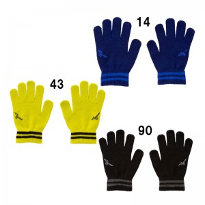 ミズノ MIZUNO  ジュニア ニット手袋 トレーニング アクセサリー 手袋 23AW (32JYA902)
