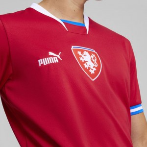 プーマ PUMA チェコ代表 2022 ホーム 半袖レプリカユニフォーム サッカー レプリカウェア チェコ代表 22FW(765865-01)