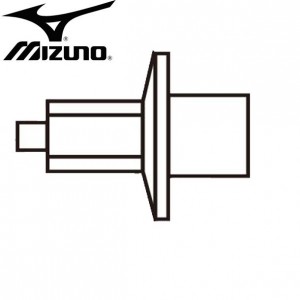 ミズノ MIZUNOスパイクピン 二段平行タイプ(オールウェザー・トラック用)ランピン 陸上競技用品(8ZA-301)