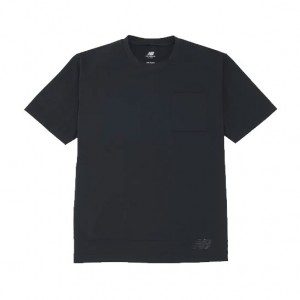 newbalance(ニューバランス) Black Out Collection プレミアエディション コットンライクトラベルショートスリーブ Tシャツ サッカー ウェア Tシャツ 24SS(AMT45201)