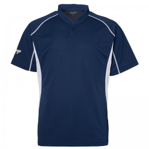 ローリングス RawlingsセカンダリーシャツチームTシャツ ネイビー 24SSATS14S01