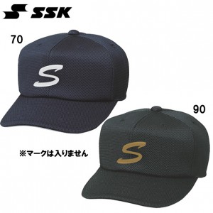 エスエスケイ SSK角ツバ6 方型ダブルメッシュベースボールキャップ野球 帽子 キャップ(BCG061)