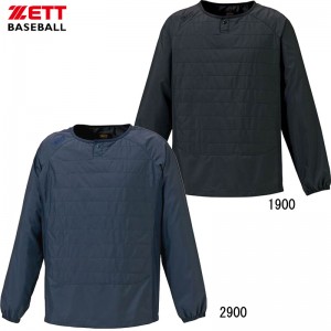 ゼット ZETT ウォームレイヤーシャツ 野球 ウエア ソフト ウィンド シャツ (BO835W)