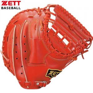 ゼット ZETT硬式用 プロステイタス キャッチャーミット 森タイプ グラブ袋付野球 硬式グラブ18FW(BPROCM520)
