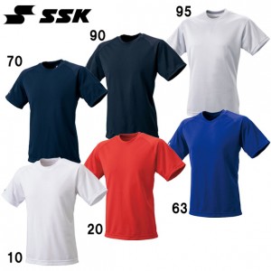 エスエスケイ SSKクルーネックTシャツウェア野球用品(BT2250)