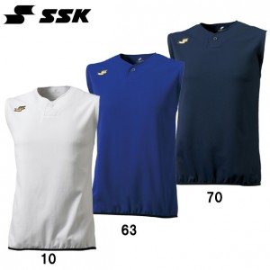 エスエスケイ SSKトレーニングノースリーブシャツTシャツ野球用品(BTN2320)