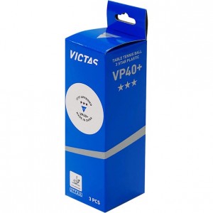 ヴィクタス victasVP40+ 3スター 3コイリ卓球競技ボール(015000)