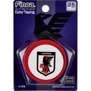 Finoa Color Taping サッカー日本代表オフィシャルライセンスグッズ 【finoa】フィノアその他テーピング用品(10603)