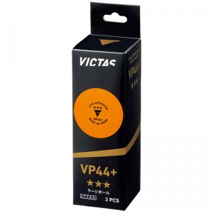 VICTAS(ヴィクタス)VP44+ 3スター 3個入卓球ボール卓球ボール121000