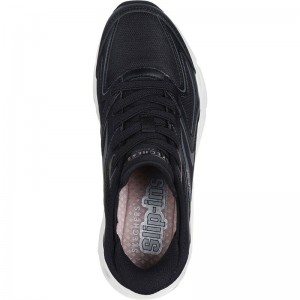 SKECHERS(スケッチャーズ)TRES-AIR UNO-EZ-GLカジュアル シューズ(177408-blk)