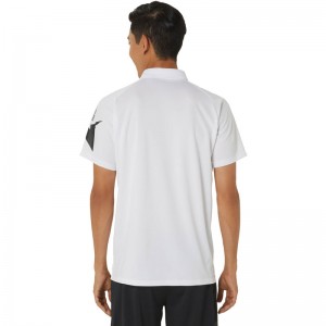 アシックス asicsA-I-M DRY GRAPHIC BOTTANDOWN POLO SHIRTSAトレーニングアパレル(メンズ)2031e550-100