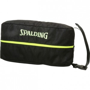 スポルディング SPALDINGシューズバッグ ライムグリーンバスケットシューズケース(42002lg)