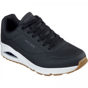 SKECHERS(スケッチャーズ)UNO-STAND ON AIRカジュアル シューズ(52458-blk)