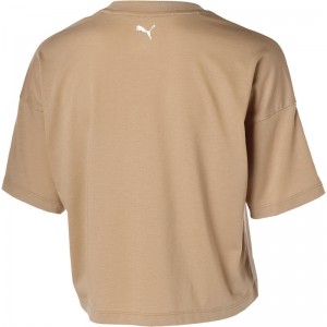 PUMA(プーマ)TRN EDGE クロップ SS TシャツマルチアスレウェアＴシャツ525206