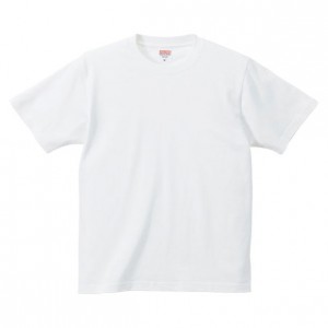ユナイテッドアスレ UnitedAthle6.2オンスTシャツ ホワイト XO(XXL)サイズカジュアル 半袖Tシャツ(594201WX-1)