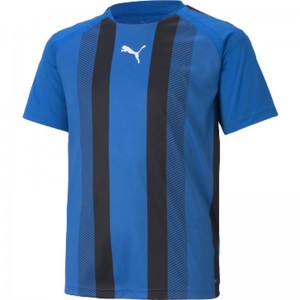 puma(プーマ)TEAMLIGA ストライプ ゲームシャツサッカー 半袖 Tシャツ(705147-02)