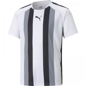 puma(プーマ)TEAMLIGA ストライプ ゲームシャツサッカー 半袖 Tシャツ(705147-04)