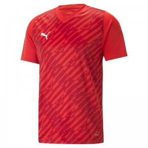 PUMA(プーマ)TEAMCUP グラフィック SSシャツサッカーウェアゲームシャツ705758