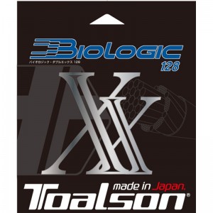 toalson(トアルソン)硬式 バイオロジックXX 128 BKテニス硬式 ガツト(7202820k)