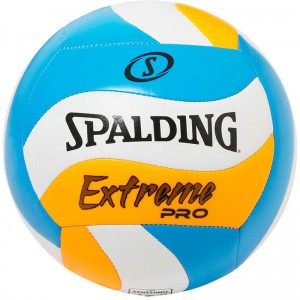 SPALDING(スポルディング)エクストリームプロ ウェーブ ブルー×オレンジ 5号球バスケットボール ボール５号(72198z)