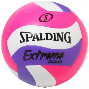 SPALDING(スポルディング)エクストリームプロ ウェーブ ピンク×パープル 5号球バスケットボール ボール５号(72199z)