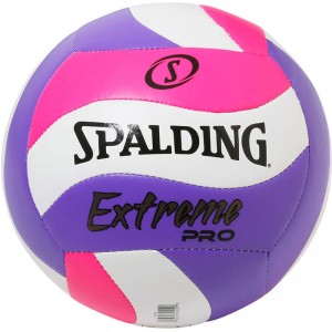 SPALDING(スポルディング)エクストリームプロ ウェーブ ピンク×パープル 5号球バスケットボール ボール５号(72199z)