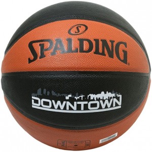 スポルディング SPALDINGダウンタウン ブラウン ブラック 7バスケット競技ボール7号(76715j)