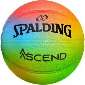 spalding(スポルディング)アセンドブライトレインボーコンポジット7バスケット 競技ボール7ゴ(77356z)