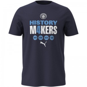 PUMA(プーマ)MCFC PL WINNERS TEEサッカー 半袖Ｔシャツ(783466-06)