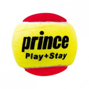 プリンス princeステージ3レッド BALL DZテニスキュウギボール ナン(7g329)