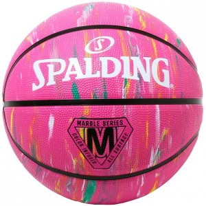 スポルディング SPALDINGマーブル ピンク SZ6バスケット競技ボール6号(84411z)