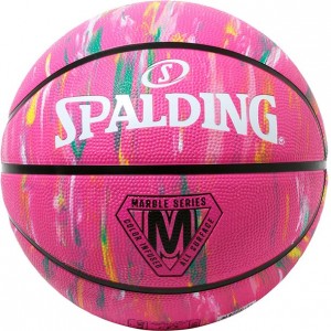スポルディング SPALDINGマーブル ピンク SZ6バスケット競技ボール6号(84411z)
