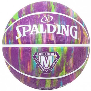 スポルディング SPALDINGマーブル パープル SZ6バスケット競技ボール6号(84412z)