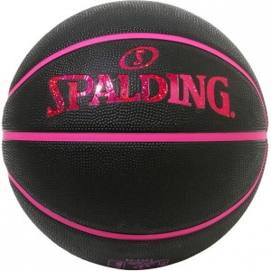 スポルディング SPALDING2021 ホログラム BK/ピンク SZ6バスケット競技ボール6号(84534j)