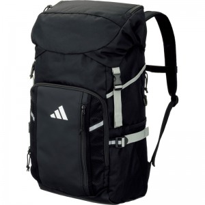 adidas(アディダス)ボールヨウデイパック 32L クロ/ギンサッカーバックパック(adp45bksl)