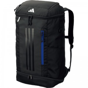 adidas(アディダス)ボールヨウデイパック 40L クロ/アオサッカーバックパック(adp48bkb)