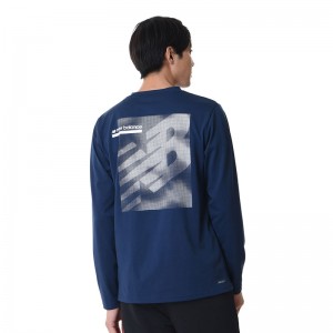 newbalance(ニューバランス)Tenacity ロングスリーブポリTシャツマルチアスレウェアＴシャツAMT33076